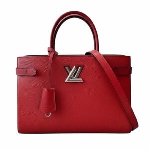 Louis Vuitton Twist Tote Red Epi Leather